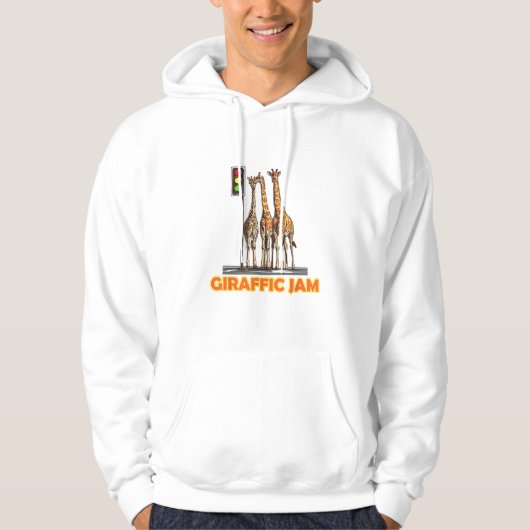Grappige Pun Giraffe Jam Hoodie (Voorkant)