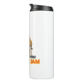 Grappige Pun Giraffe Jam Thermosbeker (Geroteerd rechts)