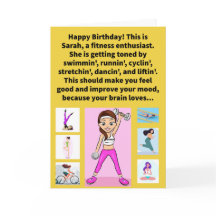 Grappige Pun Sarah Tonin' Happy Birthday