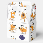 Grappige Puppy - Gevel Bedankdoosjes (Geopend)