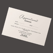 Grappige Puppy Hond Walker Groomer Pet Care Afsprakenkaartje