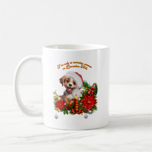 Grappige puppy koffiemok