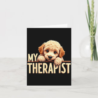 Grappige Puppy Mijn Grappigste Oude Hond  Kaart