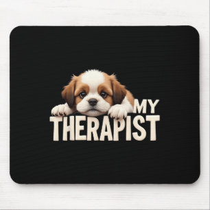 Grappige Puppy Mijn Therapeut Shih Tzu Hond Muismat