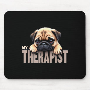 Grappige Puppy Mijn Therast Pug Hond Muismat