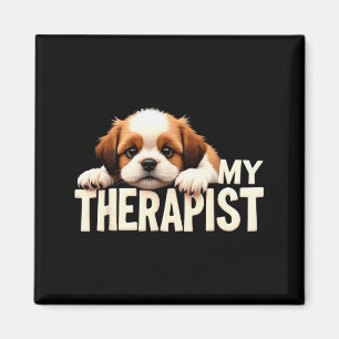 Grappige Puppy Mijn Therast Shih Tzu Hond  Magneet