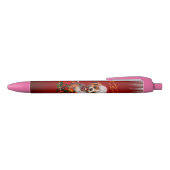 Grappige puppy zwarte inkt pen (Bovenkant)