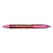 Grappige puppy zwarte inkt pen (Achterkant)