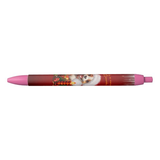 Grappige puppy zwarte inkt pen (Voorkant)