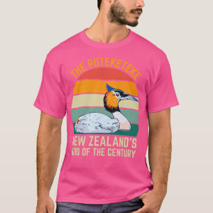 Grappige Puteketeke Nieuw-Zeelandse vogel van de e T-shirt