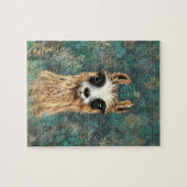 Grappige Puzzel met Baby Lama - Hallo (Horizontaal)