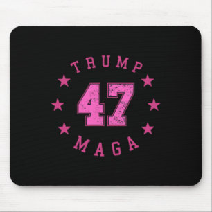 Grappige QR 45 47 Trump Inauguratie 2025 Danscode Muismat