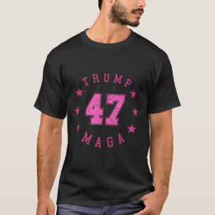 Grappige Qr 45 47 Trump Inauguratie 2025 Danscode T-shirt