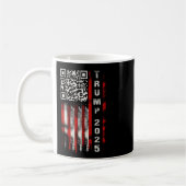 Grappige QR Donald Trump Dancing 4745 Code Video Koffiemok (Links)