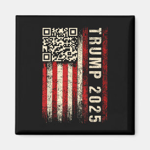 Grappige QR Donald Trump Dancing 4745 Code Video Magneet