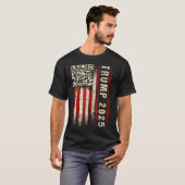 Grappige QR Donald Trump Dancing 4745 Code Video T-shirt (Voorkant volledig)
