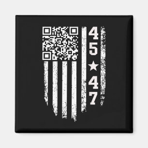 Grappige Qr President Trump 4547 Trump Danscode Magneet