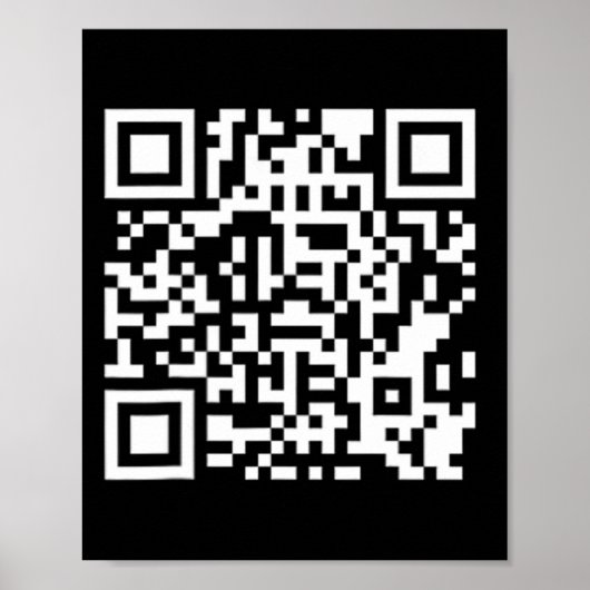 Grappige Qr President Trump 4547 Trump Dansende Co Poster (Voorkant)