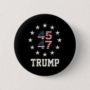 Grappige Qr President Trump Dans Code 4547 (voor A Ronde Button 5,7 Cm