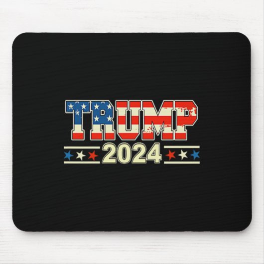 Grappige Qr President Trump Dans Code (op Byck) 2 Muismat (Voorkant)