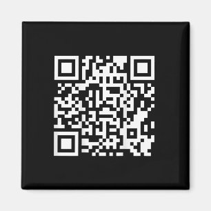 Grappige Qr President Trump Dans Code (op Byck) 5  Magneet