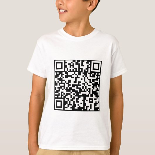 Grappige Qr President Trump Dans Code T-shirt (Voorkant)