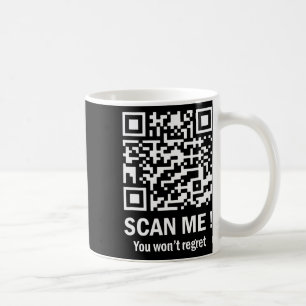 Grappige QR Scan Me President Trump 4547 Trump Dan Koffiemok