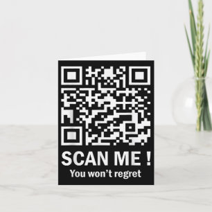Grappige QR Scan Me President Trump 45_47 Trump Kaart