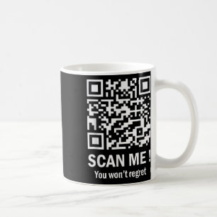 Grappige QR Scan Me President Trump 45_47 Trump Koffiemok