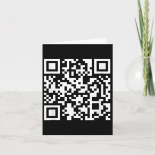 Grappige QR Trump 47 Inauguratie Dag 2025 Danscode Kaart