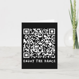 Grappige Qr Trump Dancing Interactieve Code _1 Kaart