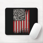 Grappige QR Trump Dansende Danscode 1 Muismat (Met muis)