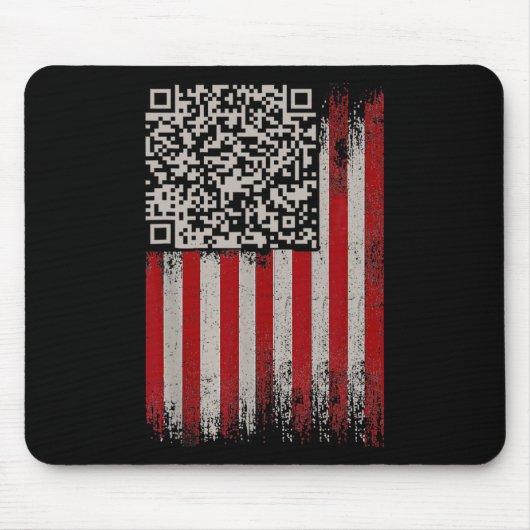 Grappige QR Trump Dansende Danscode 1 Muismat (Voorkant)