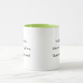 Grappige "Quantum Verstrengeling" Koffie Mok (Midden)