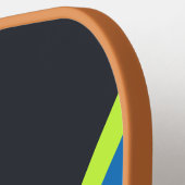 Grappige Queen Dinker op maat gemaakte tekst gemon Pickleball Paddle (Links Detail)