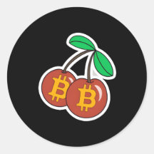 Grappige Quilting Classic ronde Sticker