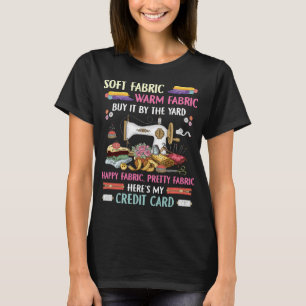 Grappige Quilting Naainaald Gezegden Riool & Quilt T-shirt