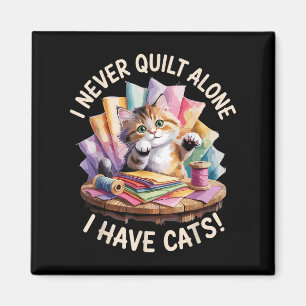 Grappige Quiltkunst Voor Mannen Vrouwen Quilt Lief Magneet