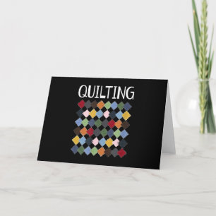 Grappige Quiltliefhebbers Verjaardagscadeaus Qui Kaart
