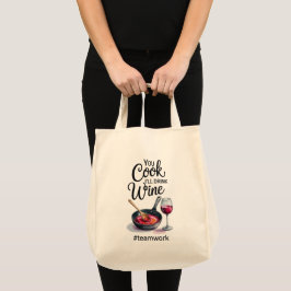 Grappige Quote Boodschappen Tote Bag
