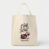 Grappige Quote Boodschappen Tote Bag (Voorkant)