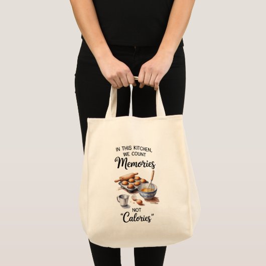 Grappige Quote Boodschappen Tote Bag (Voorkant (product))