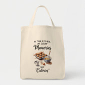 Grappige Quote Boodschappen Tote Bag (Voorkant)