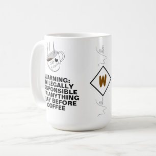 Grappige quote (Caffeïne meme, grap) op maat gemaa Koffiemok