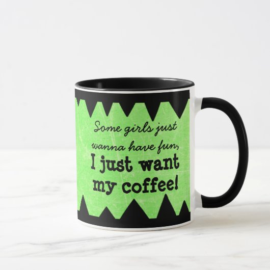 Grappige Quote Dameskoffiemok Mok (Rechts)