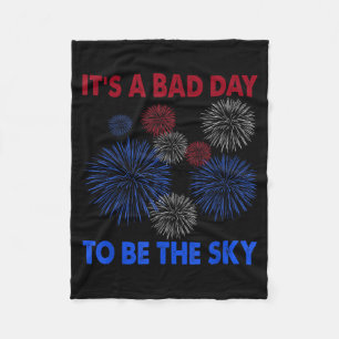 Grappige Quote Een Slechte Dag Om De Lucht Te Zijn Fleece Deken