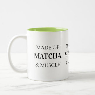 Grappige Quote Eenvoudige Zwarte Typografie Pilate Tweekleurige Koffiemok