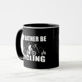 Grappige quote Fietscadeaus Mok (Voorkant links)