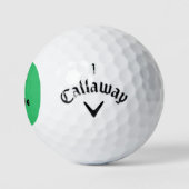 Grappige quote Fore Is Mijn Favoriete Nummer Groen Golfballen (Logo)