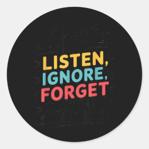 Grappige Quote Humoristische Multitask Grappige Sp Ronde Sticker